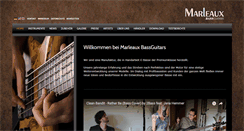 Desktop Screenshot of marleaux-bass.de