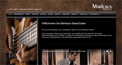 Desktop Screenshot of marleaux-bass.com