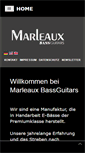 Mobile Screenshot of marleaux-bass.com